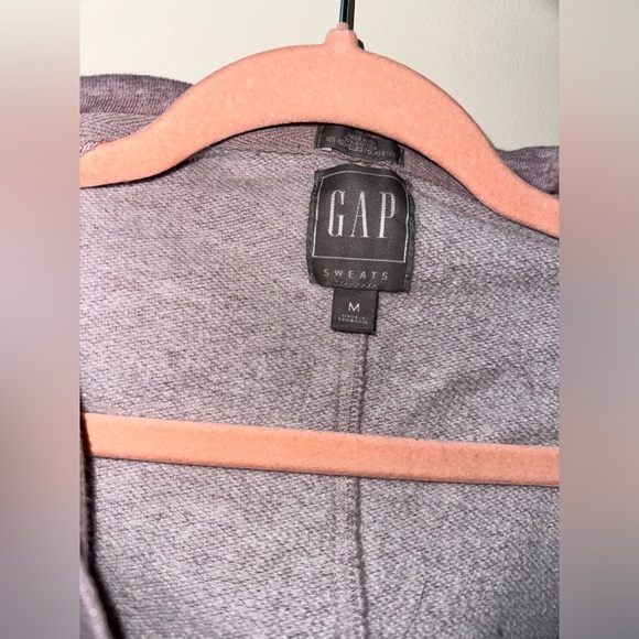 Gap Soft Cocoon Lounge Hoodie Light Mauve Women’s Medium - Picture 3 of 3